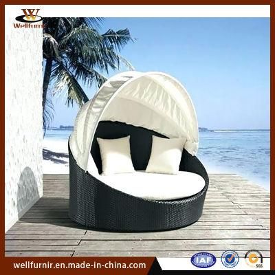 Outdoor Pool Furniture Lounge Lying Bed Daybed Sunbed (WF-350)
