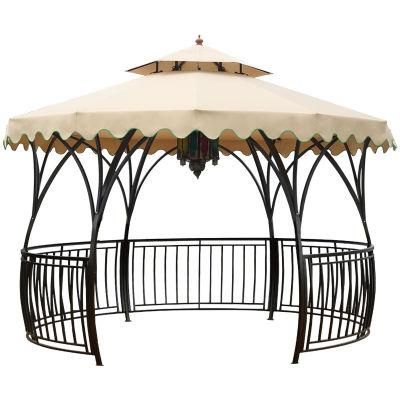 Outdoor Pavilion Courtyard Villa Iron Gazebo