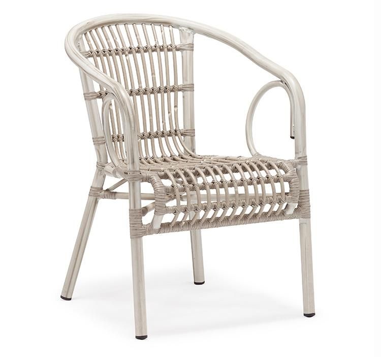 Commercial Restaurant Stackable Aluminum Patio Outdoor Furniture Chair