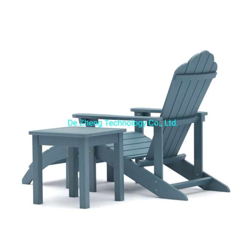 Modern Style Living Room Balcony Polywood Wooden Side Table Set Stand Tea Coffee Table Set