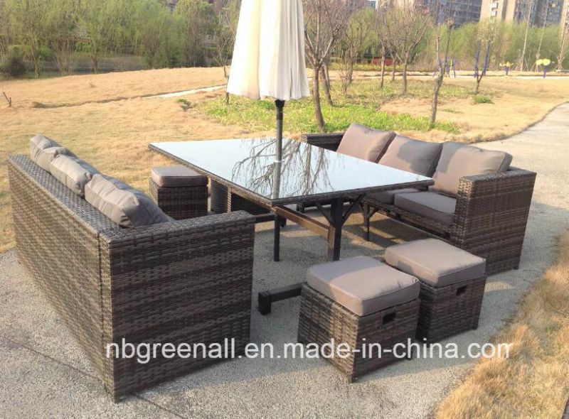 Hot Sale Rattan Wicker Corner Sofa Outdoor Garden Furniture