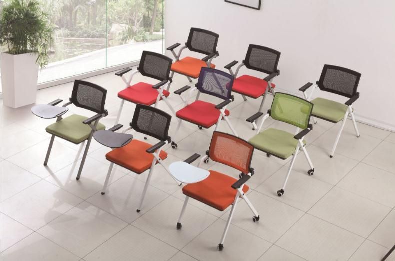 2020 New Restaurant Iron Back Durable Stackable Furniture Folding Chair