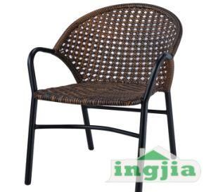 Aluminium Rattan Garden Dining Restaurant Hotel Outdoor Chair (JC-34B)