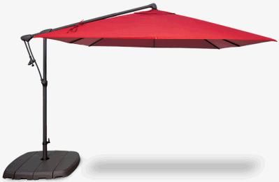 Well Furnir Outdoor Aluminum Garden Umbrella (Wf-060037)