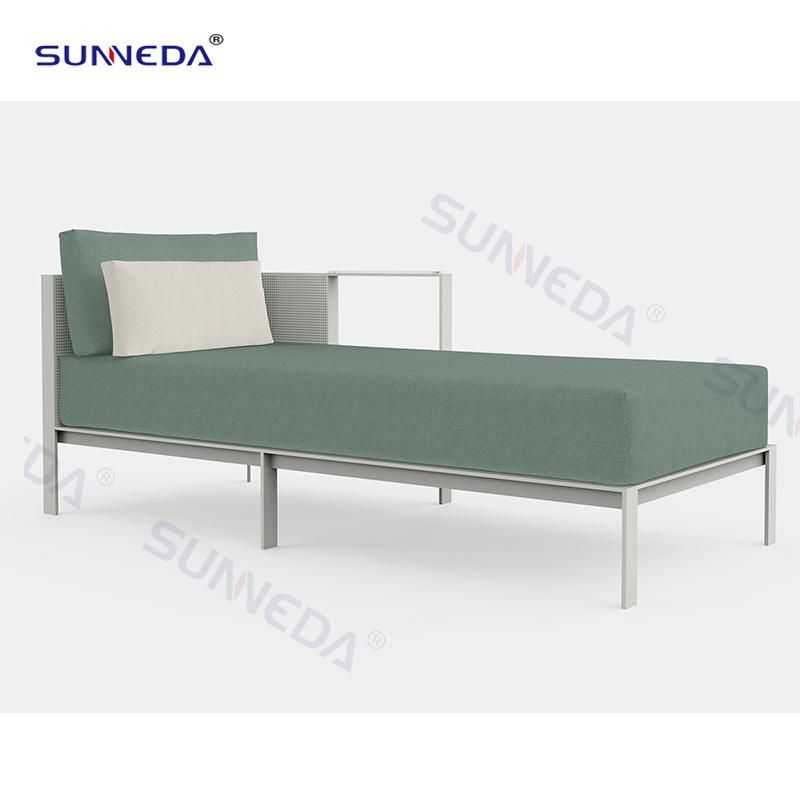 Morden Creative Design Laser Cut Fabric Pool Sunbed Hotel Furniture Beach Outdoor Lounge