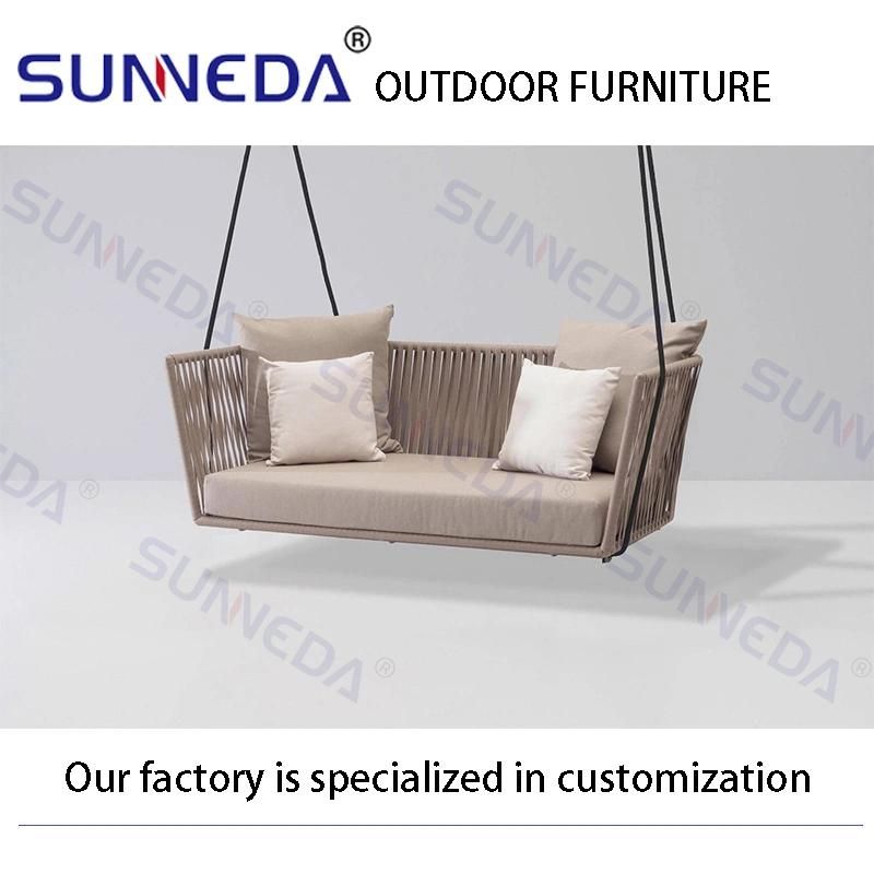 Home Furniture Modern Outdoor Swing Chair Bed Patio Luxury Garden Sets