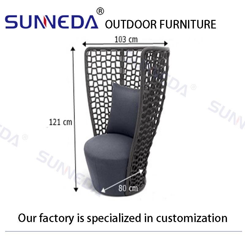 Multi-Person Rattan Woven Guest Chair
