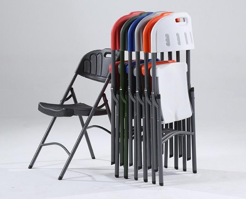 High Grade Folding Home Foldable Modern Plastic Wedding Folding Chair
