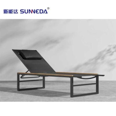 Modern Outdoor Leisure Chair Designed Luxury Sun Lounger