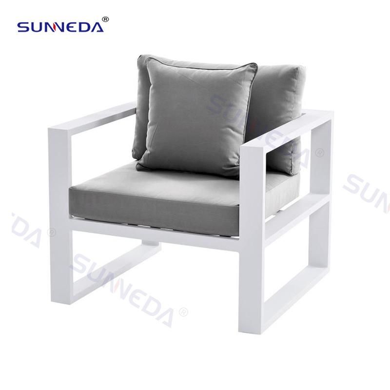 Patio Modern Simple Sofa Chair Leisure Garden Set