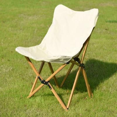 Customizable Garden Folding Wooden Chairs Outdoor Camping Leisure Picnic Folding Sling Surf Edge Fishing Silla Recliners