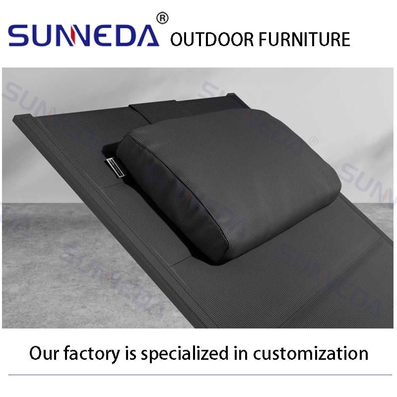 Modern Outdoor Leisure Chair Designed Luxury Sun Lounger