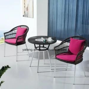 New Design Cafe Bar Coffee Chair Patio Rattan Coffee Chair Indoor Furniture Coffee Chair