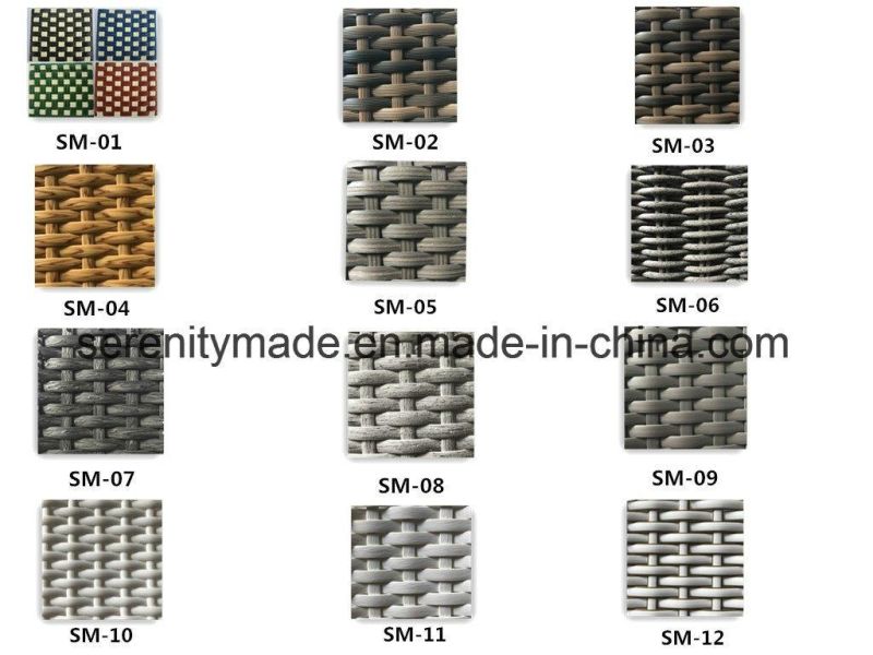 Outdoor Restaurant Furniture French Bistro Rattan Metal Dining Chair