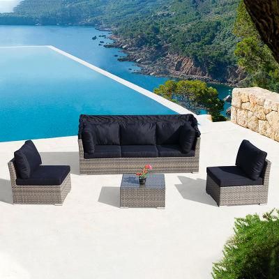 Best Selling Furniture Rattan Garden Wicker Outdoor Sofa Set