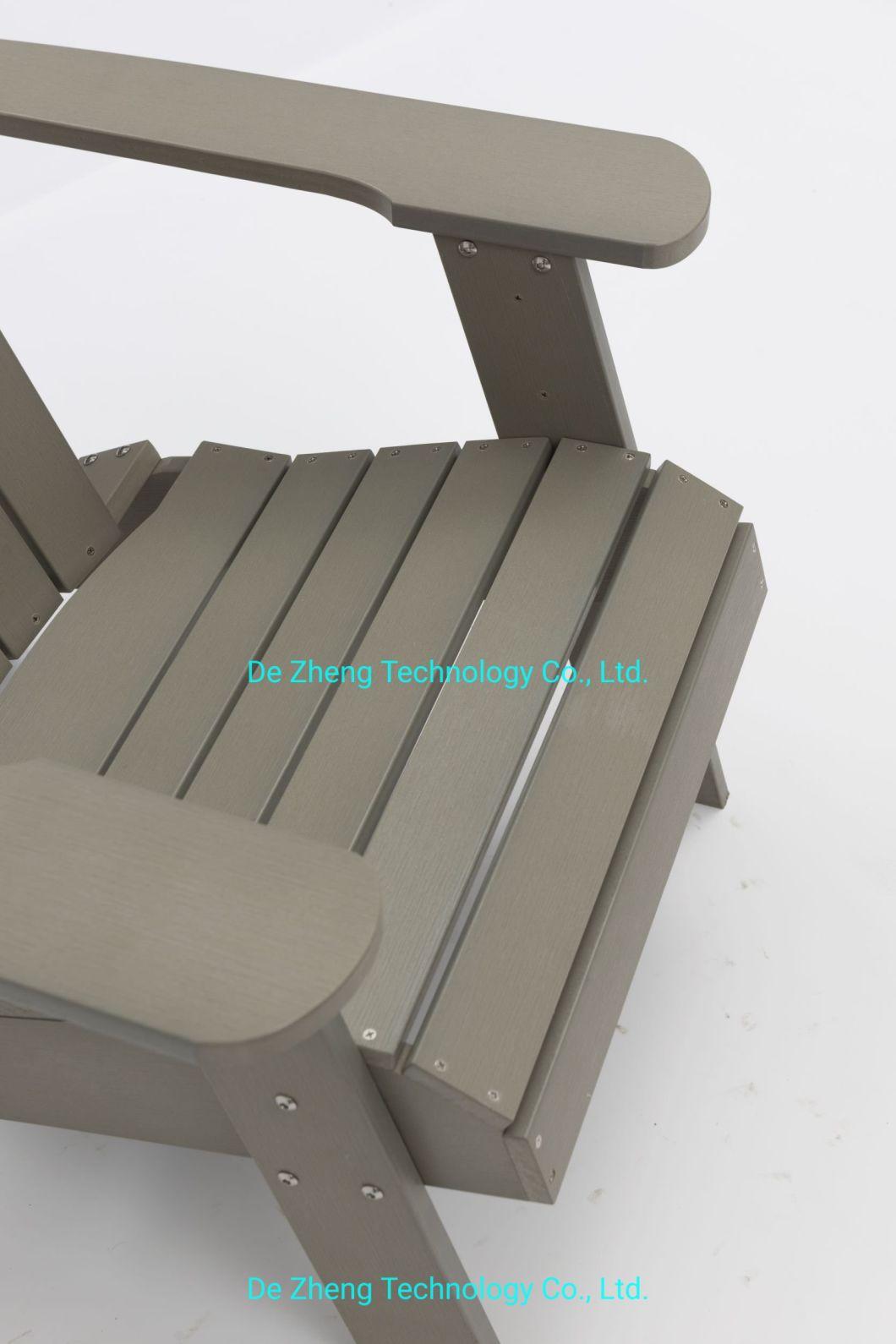 King Size Adirondack Chair Adult-Size Weather Resistant Lumber Back Support Polywood Chair