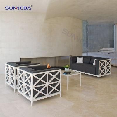 Villa Garden Sofa Set with High Density, High Resilience Seat