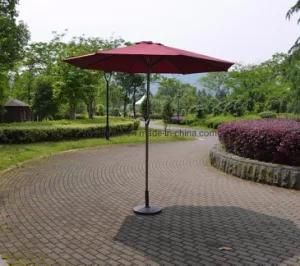 9FT Outdoor Garden Patio Umbrella Metal Frame with Crank