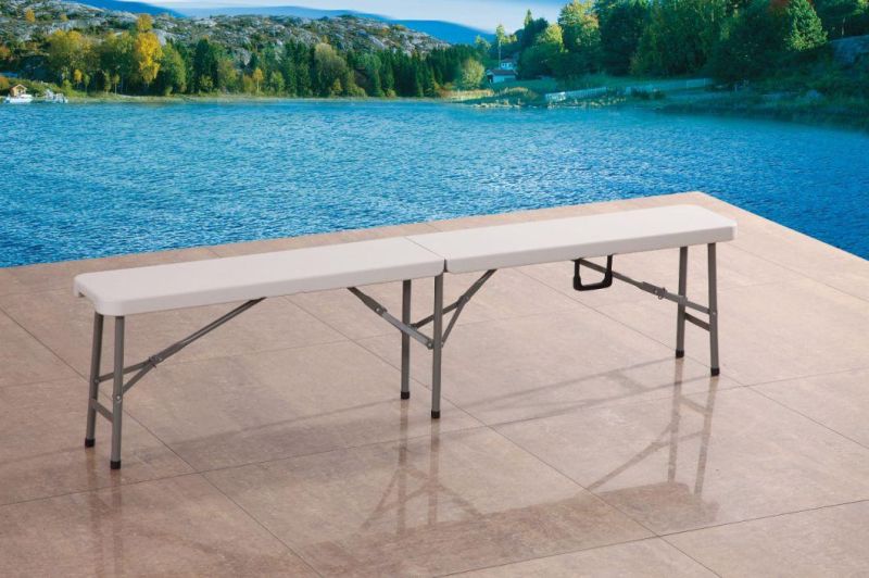 HDPE Plastic Folding in Half Bench on Sale, Chair