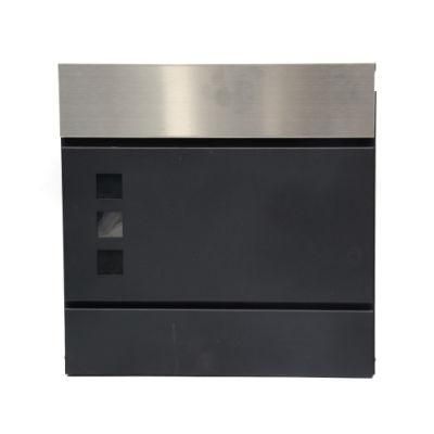 High Quality Popular Outdoor Galvanized Steel Lockable Mailbox