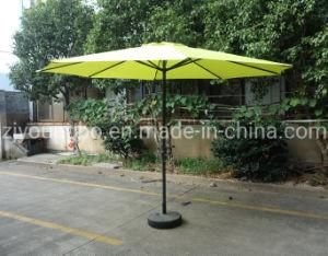 48mm Metal Frame Outdoor Garden Crank Umbrella Patio Umbrella
