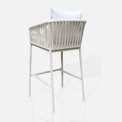 Simple OEM Carton Foshan Outdoor Furniture Bar Set Rattan Chair with Low Price