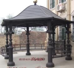 Wrought Iron Gazebos with Sitting, Garden Gazebos