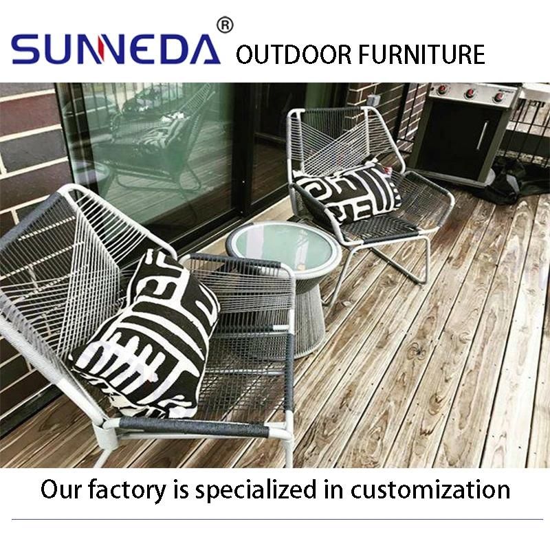 Leisure Garden Villa Backyard Chair with Surface Plating Skill