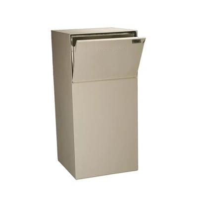 Parcel Delivery Logo Contemporary Aluminum Steel Mail Box