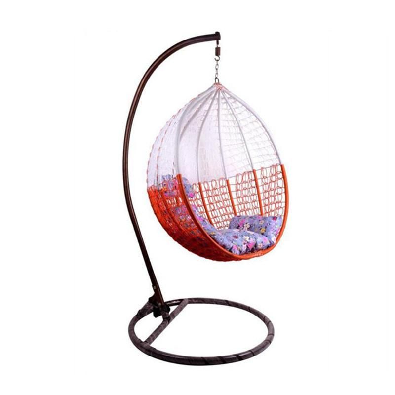 Wholesale Water Dropped Hotel Party Outdoor Metal Frame Swing Chair