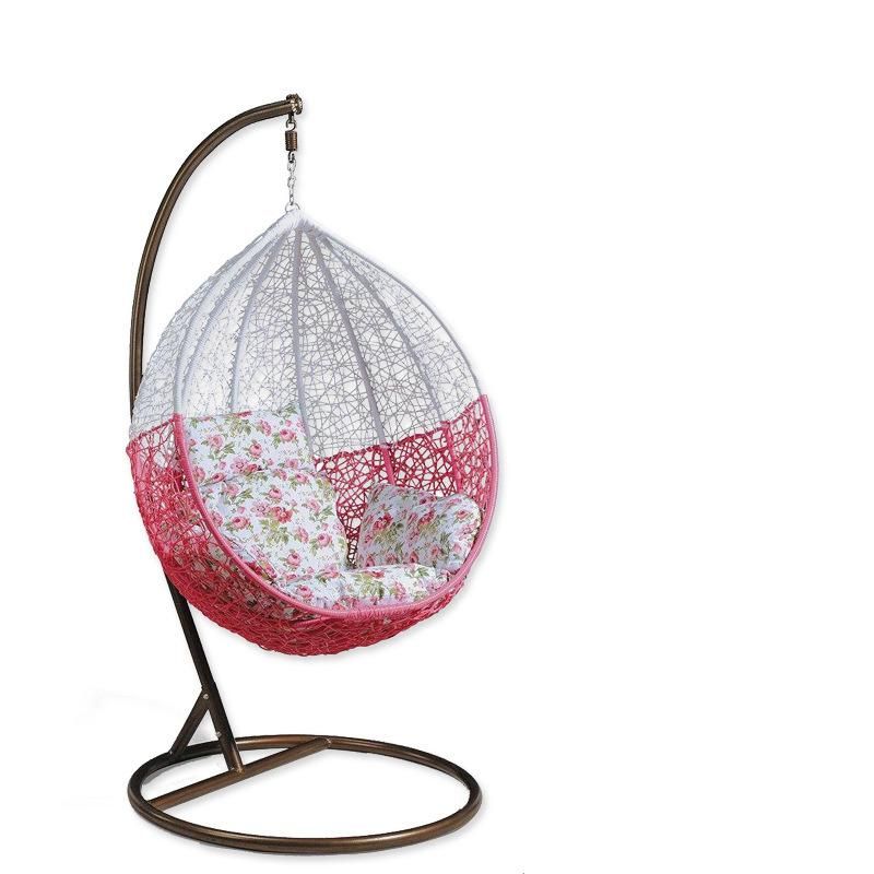 Factory Sale Leisure Wicker Garden Revolving Hanging Comfortable Swing Chair