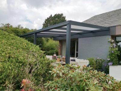Outdoor Garden Bioclimatic Aluminium Pergola Roof Pergola Aluminum Profiles
