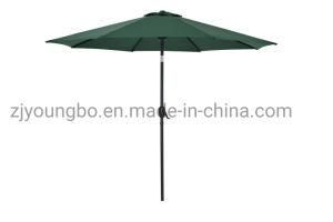 7FT Aluminum Pole Outdoor Garden Patio Crank Umbrella