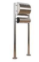 Stainless Steel Mailbox, Letterbox, Post Box for Garden Decoration