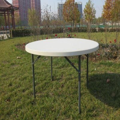 Wholesale White Garden Table Outdoor Garden Foldable Round Plastic Tables