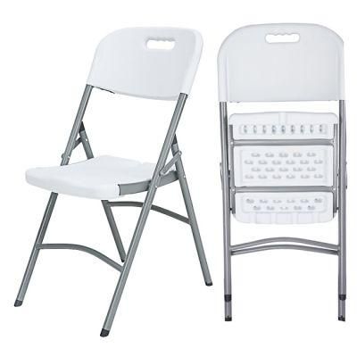 Conference Office Outdoor Sillas Plegables White Plastic Folding Chair