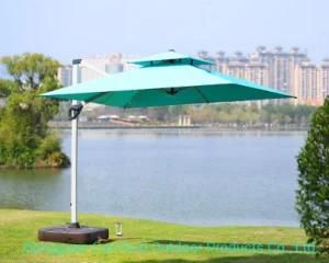 Commercial Parasol Acrylic Fabric Aluminum Frame