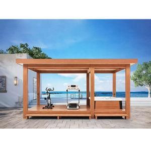 Mexda Simple Leisure Garden Waterproof Wooden Aluminum Gazebo Ws-Lt10