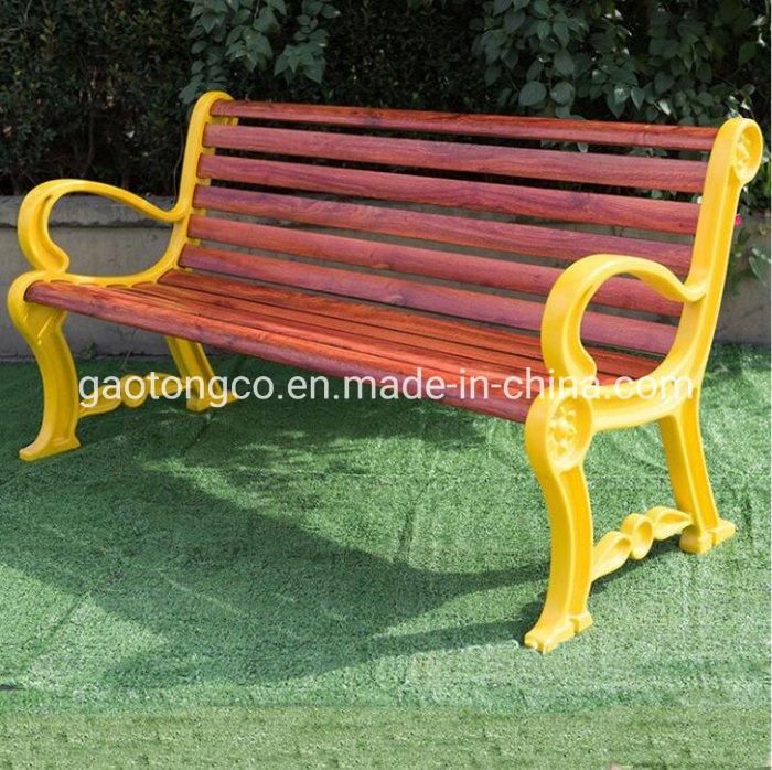 Outdoor Bench with Lower Price Aluminum Garden Bench Cast Iron Parck Bench