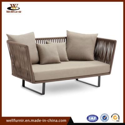 Outdoor Patio Hotel Luxury Garden Loveseat Furniture (WF19003)