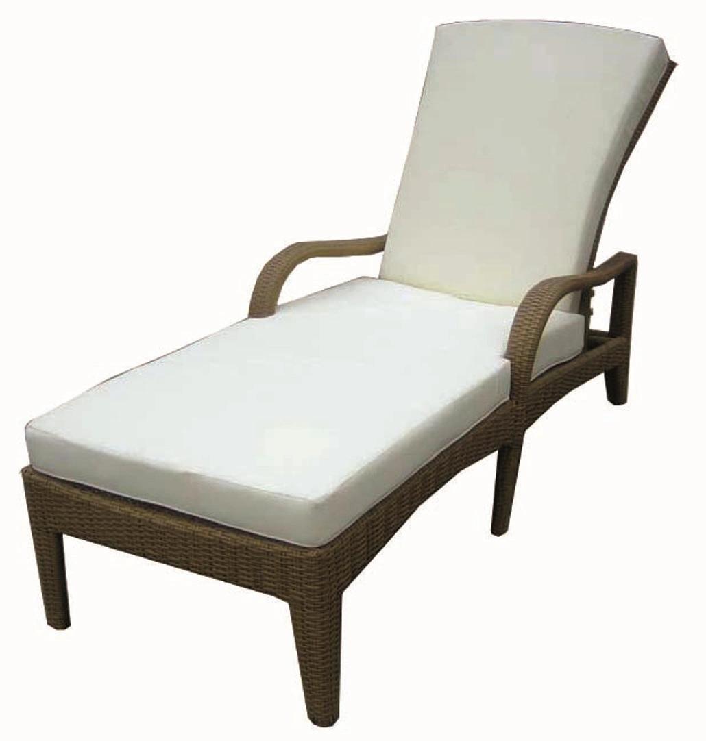 Cheap Price Aluminum Chaise Lounge with Side Table