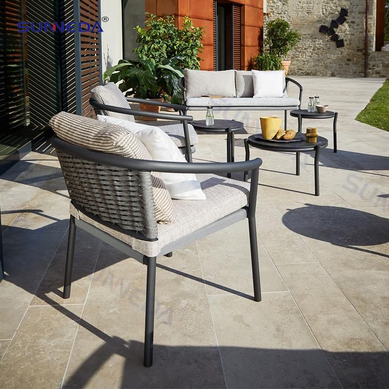 Modern Leisure Rattan Patio Hotel Restaurant Outdoor Garden Furniture Sofa