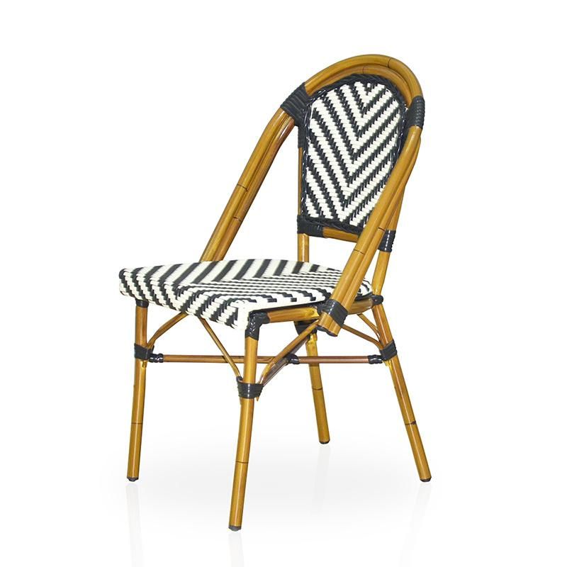 (SP-OC359) Paris Chair Outdoor Furniture Bamboo Look Rattan Chair Restaurant Furniture