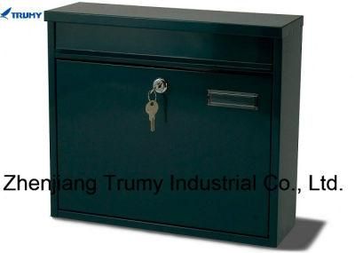 Trumy Large Iron Locked Letterbox/Mailbox Outdoor Letter Box