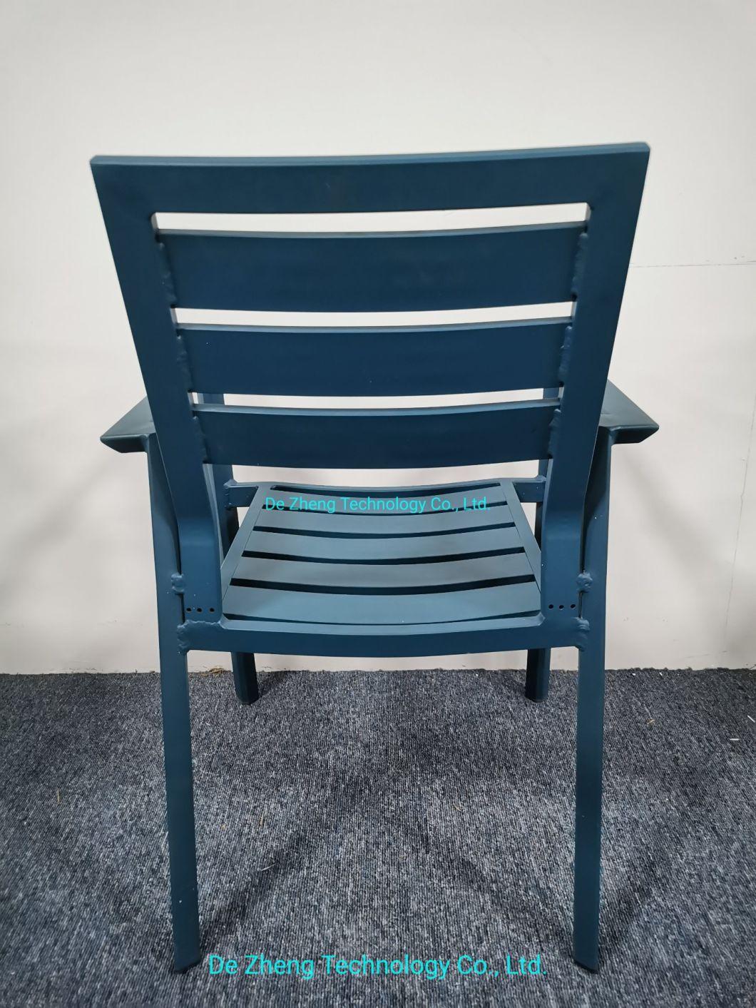 Garden Balcony Outdoor Model Cafe Chairs Outdoor Metal Aluminum Restaurant Outdoor Chair for Garden