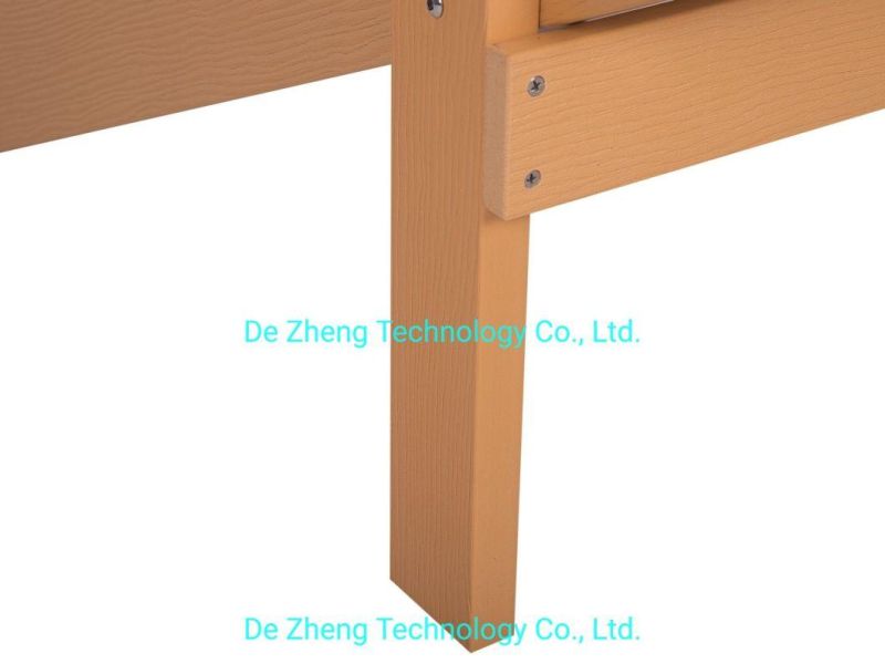 Brand New Knock Down Pack Poly Wood Plastic Wood Adirondack Chair Garden Chair for Leisure Balcony with Carton Packing