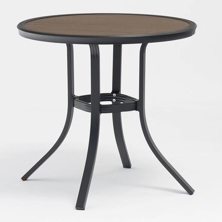 Hot-Selling 5 PCS Black Outdoor Patio Furniture Luxury Aluminum