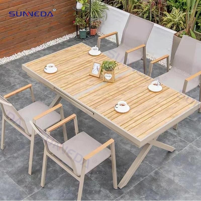 Factory Custom Table Set with Durable Heterosexual Pipe Structure Chair