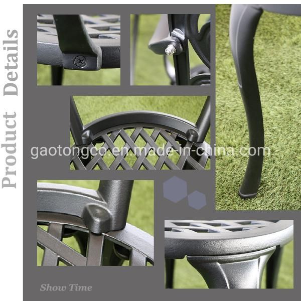 Aluminum Garden Dining Round Table 60inch Dining Round Table