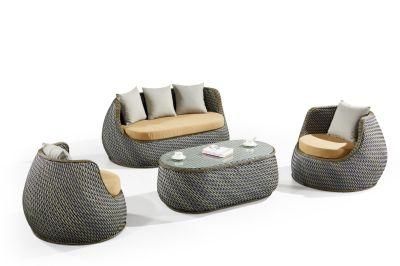Modern Design Outdoor Rattan Furniture Sofa Set for Hotel Use